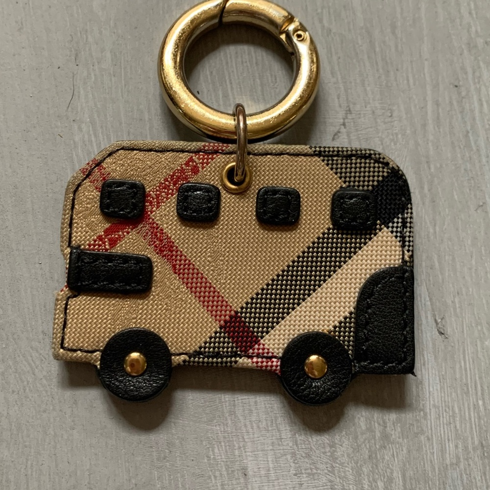 Authentic Burberry keychain or bag charm
